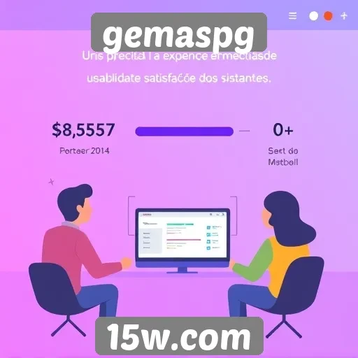 experiência de usuário do site gemaspg avaliada